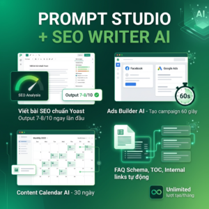 Prompt Studio + SEO Writer AI